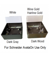 Chw Single Gang Surface Color Box 